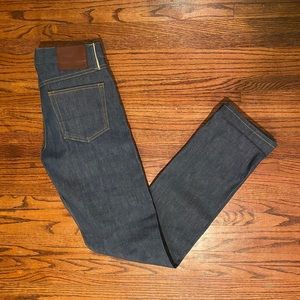 GUSTIN Cone Natural Indigo Selvedge Denim Jeans